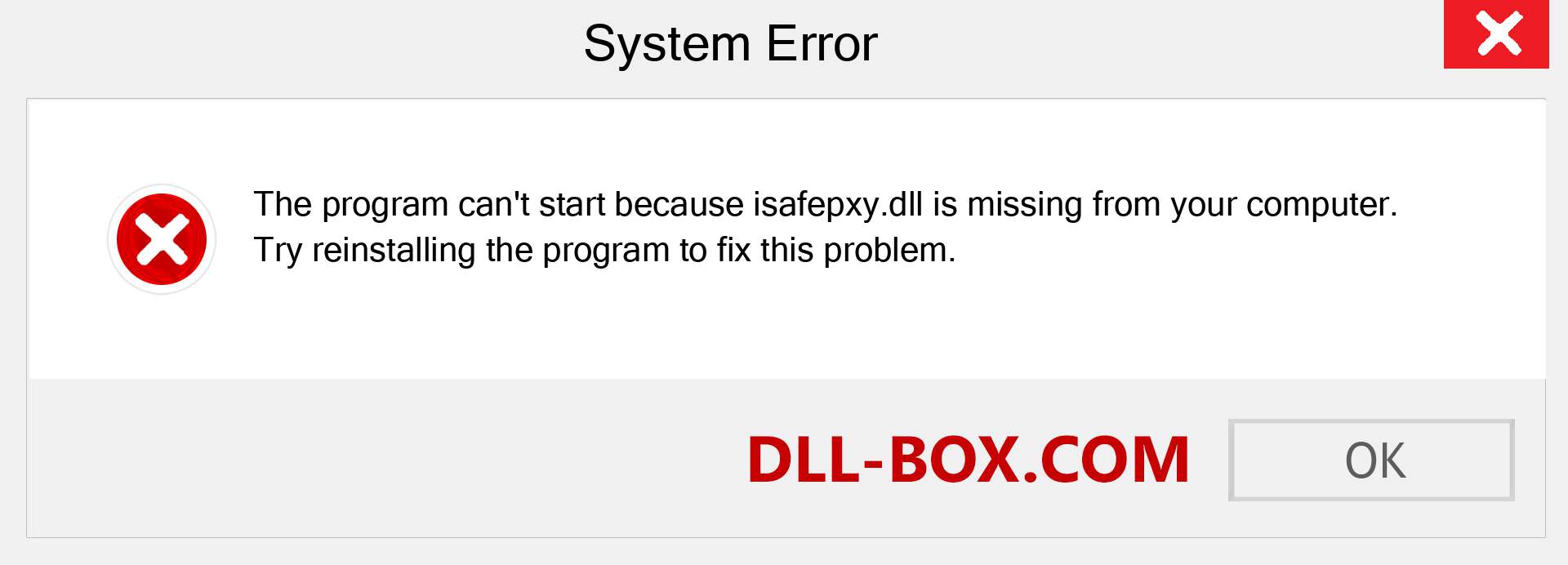  isafepxy.dll file is missing?. Download for Windows 7, 8, 10 - Fix  isafepxy dll Missing Error on Windows, photos, images